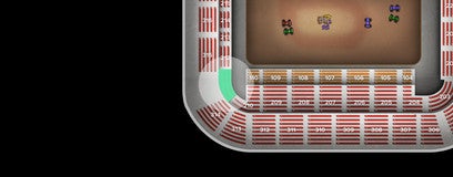 Seat view from Middle