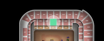 Seat view from Middle