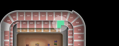 Seat view from Middle