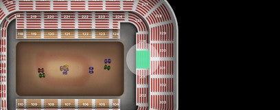 Seat view from Middle