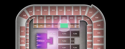 Seat view from Risers