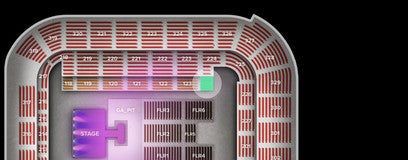 Seat view from Risers