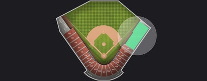 Seat view from Grass Berm