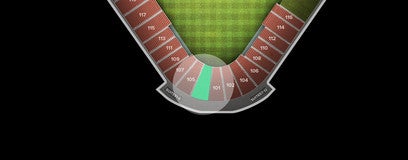 Seat view from Lower