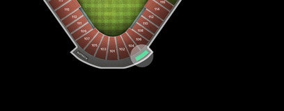 Seat view from Suites