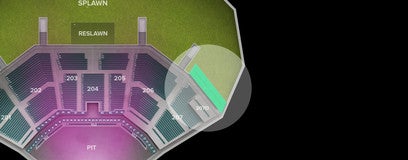 Seat view from Accessible