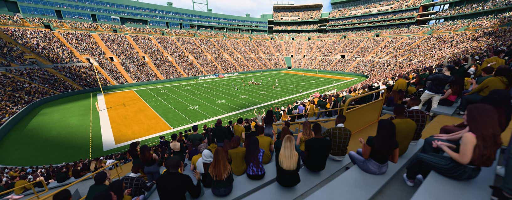 Seat view from Lower Level Sideline
