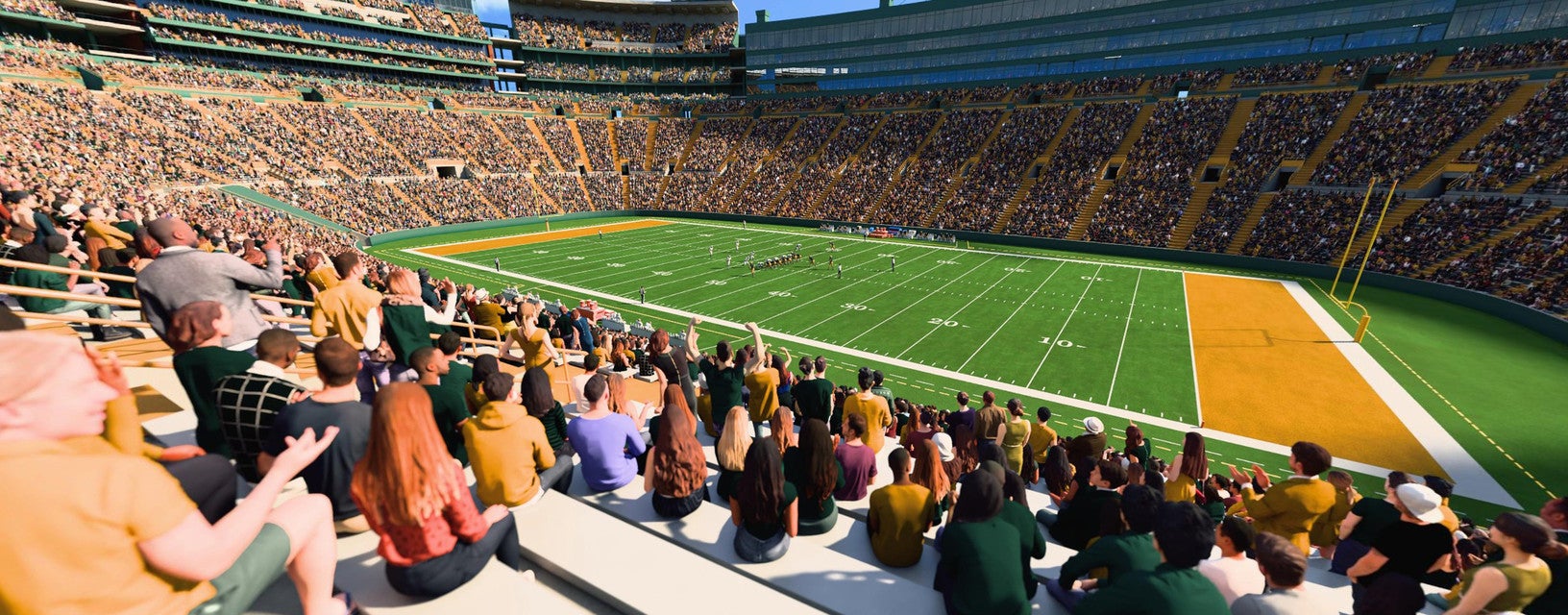 Seat view from Lower Level Sideline