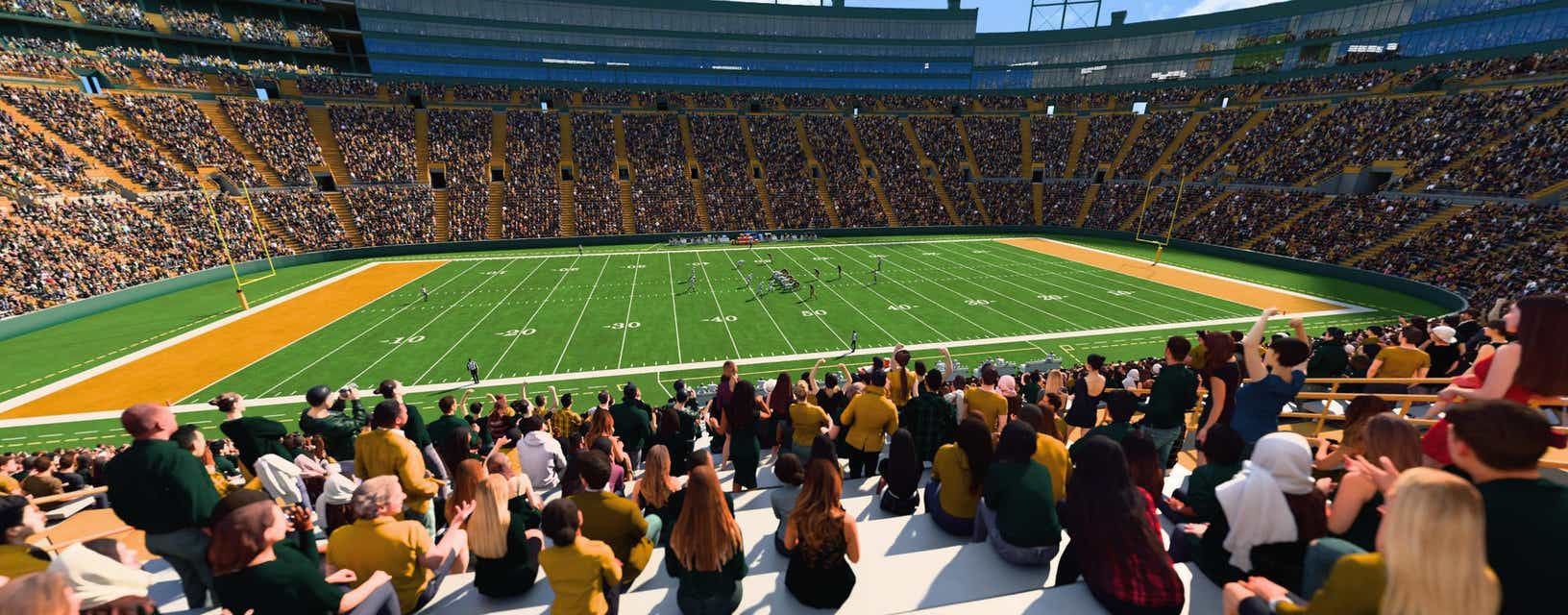 Seat view from Lower Level Sideline