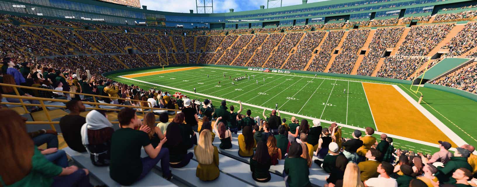 Seat view from Lower Level Sideline