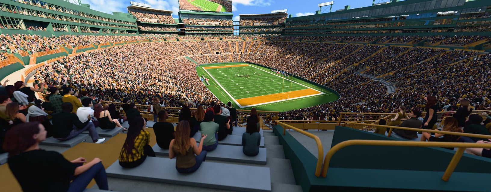 Seat view from Upper Level