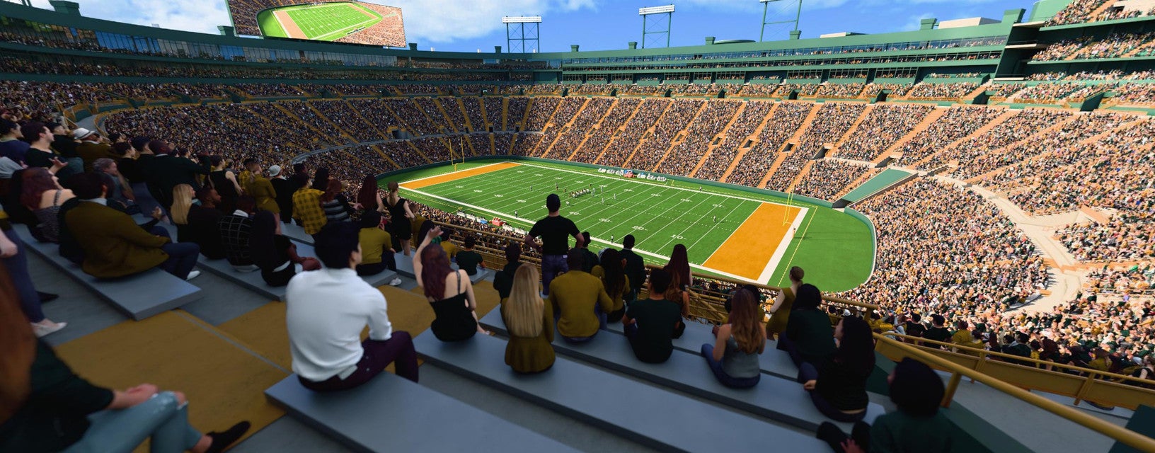 Seat view from Upper Level