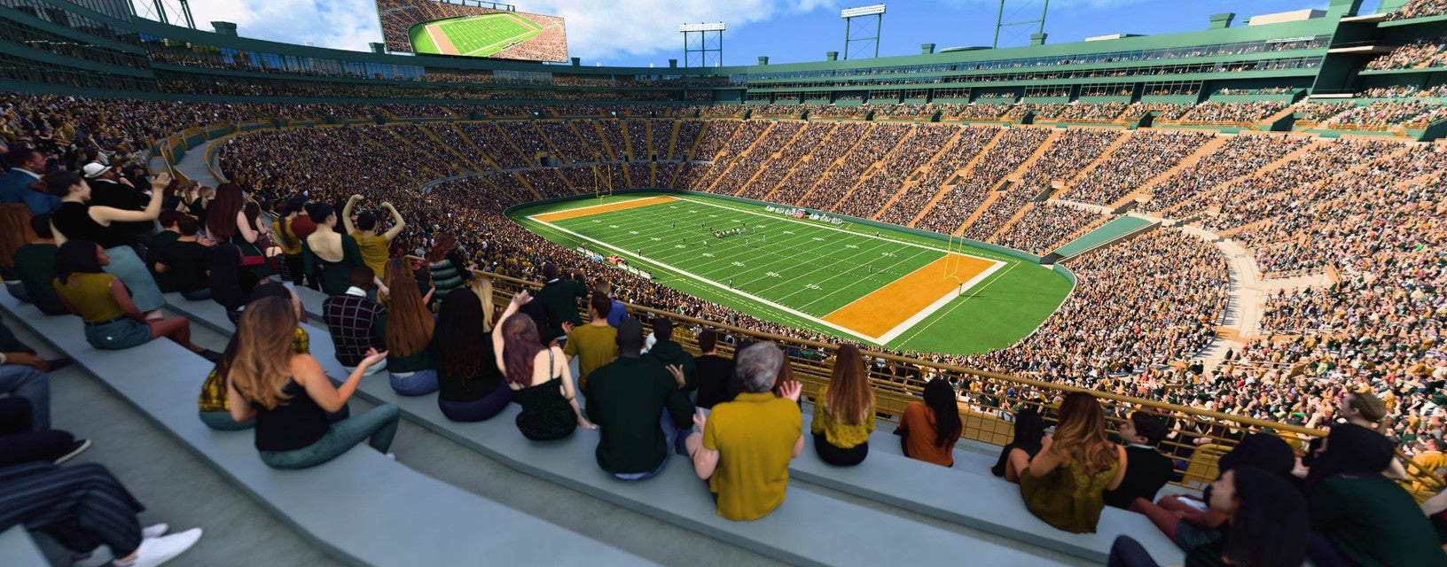 Seat view from Upper Level
