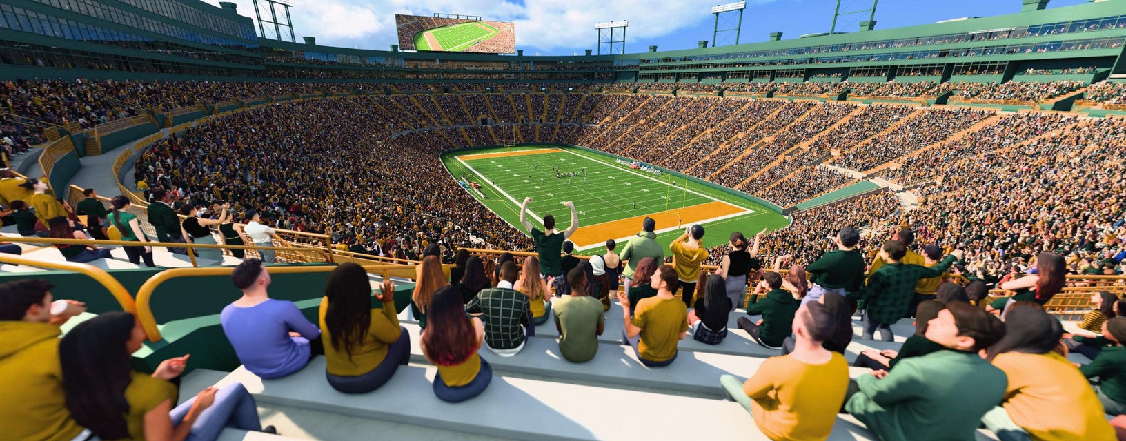 Seat view from Upper Level