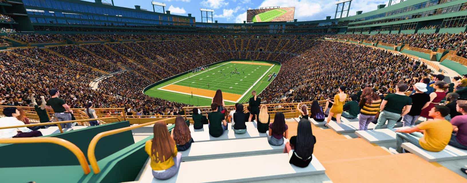 Seat view from Upper Level