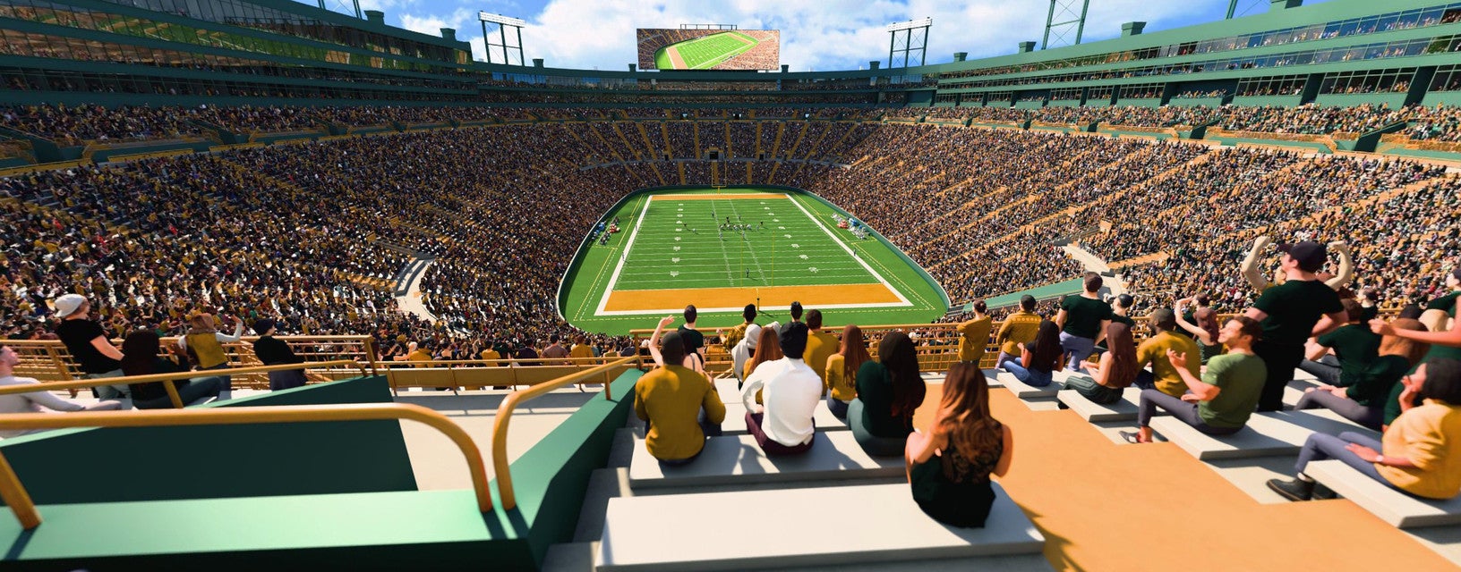 Seat view from Upper Level