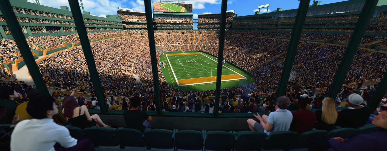 Seat view from Indoor Club