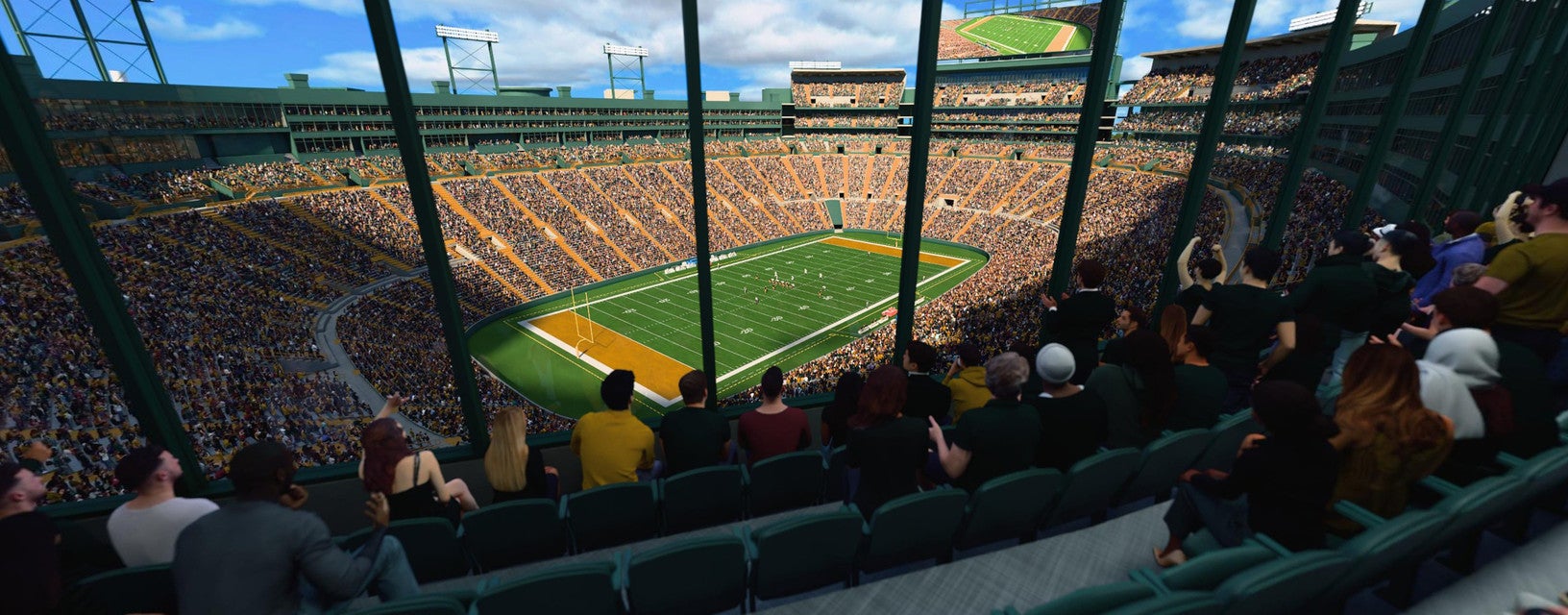 Seat view from Indoor Club