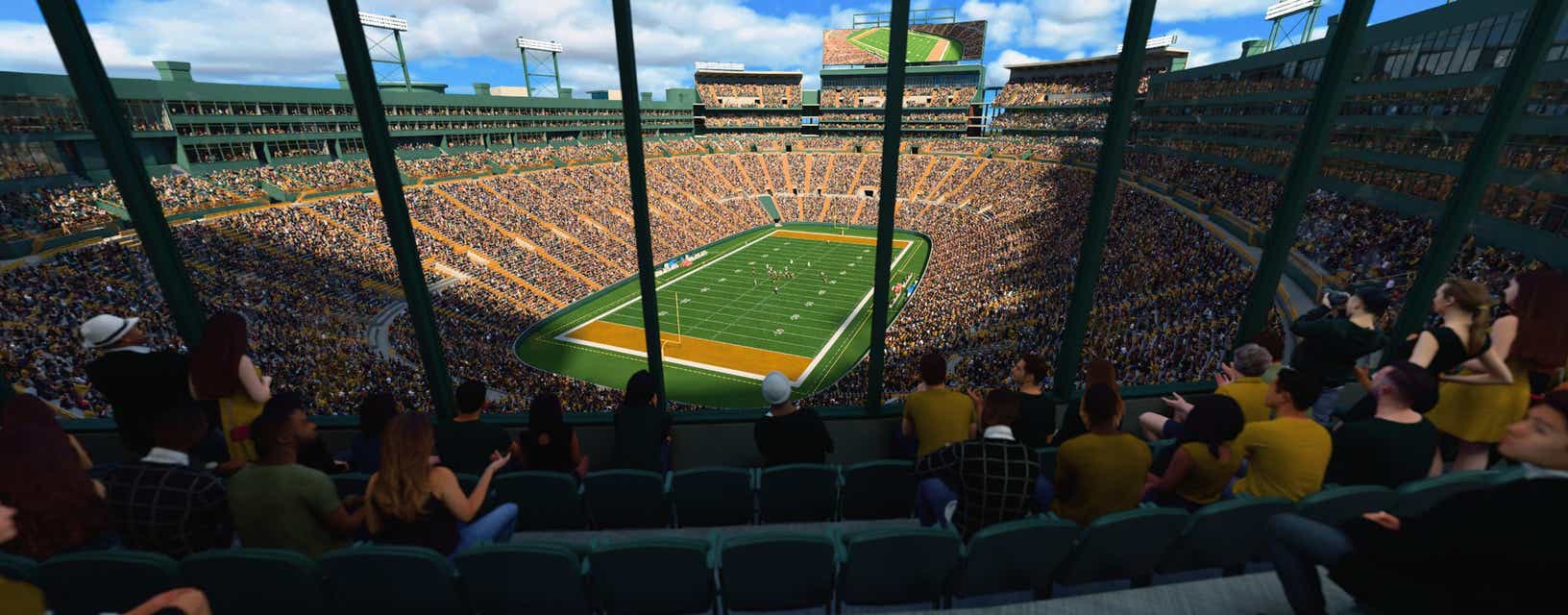 Seat view from Indoor Club