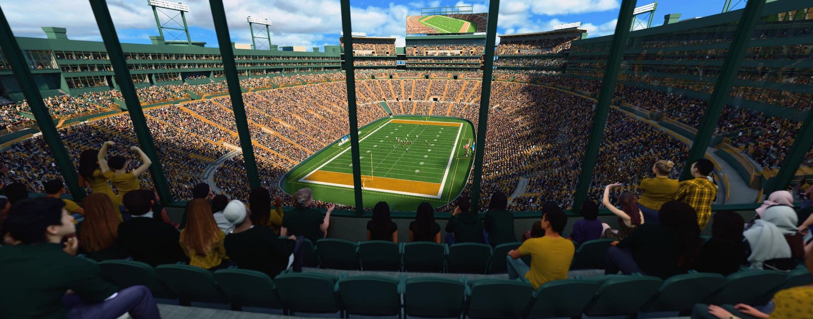 Seat view from Indoor Club