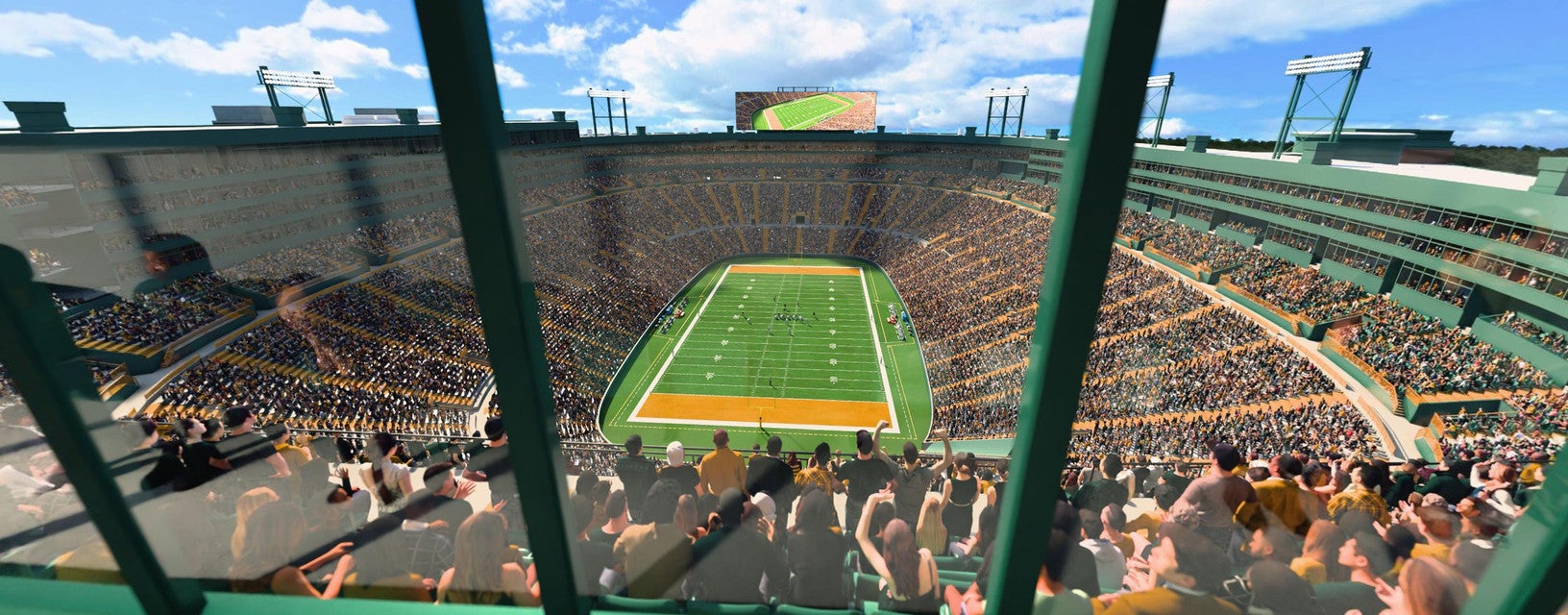 Seat view from Champions Club