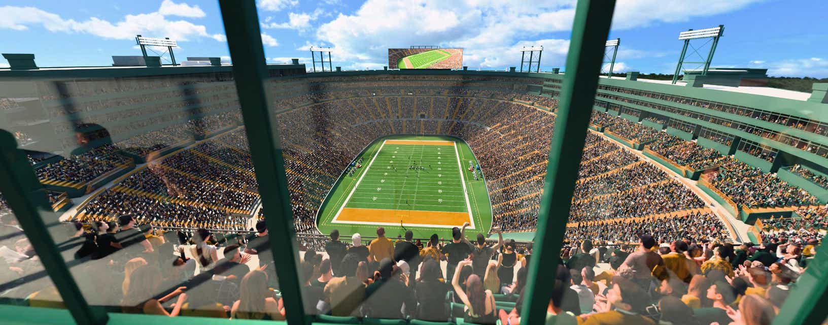 Seat view from Champions Club