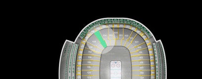 Seat view from Lower Level End Zone