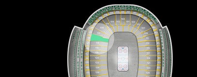 Seat view from Lower Level Sideline