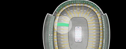Seat view from Lower Level Sideline