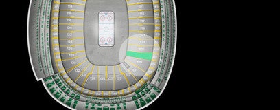 Seat view from Lower Level Sideline