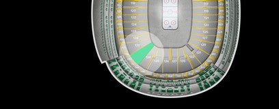 Seat view from Lower Level Corner