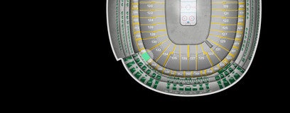 Seat view from Upper Level