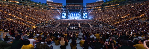 Seat view from Lower Level End Zone