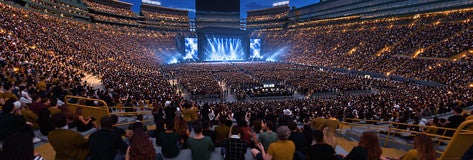Seat view from Lower Level End Zone
