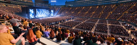 Seat view from Lower Level Sideline
