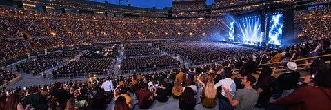 Seat view from Lower Level Sideline