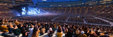Seat view from Lower Level Sideline