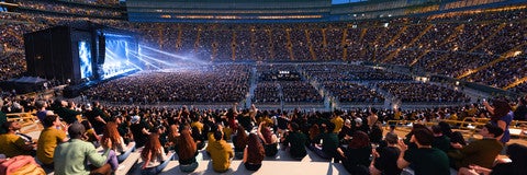 Seat view from Lower Level Sideline