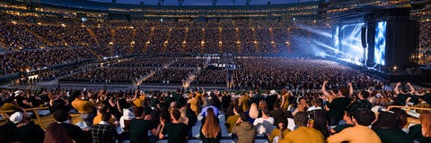 Seat view from Lower Level Sideline