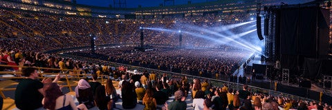 Seat view from Lower Level Sideline