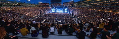 Seat view from Upper Level