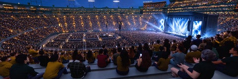 Seat view from Upper Level