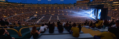 Seat view from Upper