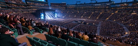 Seat view from Outdoor Club
