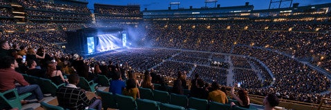 Seat view from Outdoor Club