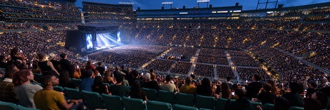 Seat view from Outdoor Club
