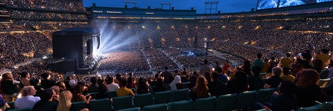 Seat view from Outdoor Club