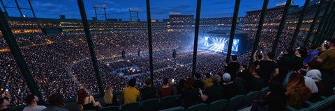 Seat view from Indoor Club
