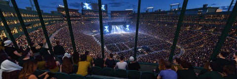 Seat view from Indoor Club