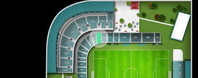 Seat view from 